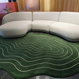 Tapete Orgânico Venti Verde Moriah - 1,50 × 1,95 m