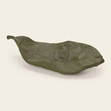 Centro de Mesa Folha Verde - 25x6cm