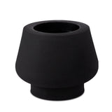 Vaso Cumbuca Preto Absoluto PP Ecológico – 13 x 14 cm