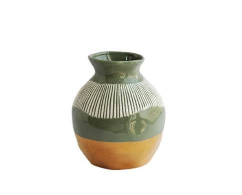 Vaso de Cerâmica Aziza - 15x17cm