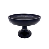 Suporte de Madeira Preto Sepha - 19,5cm