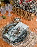 Prato de Sobremesa Pearl Azul