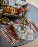 Prato Cristal Coração Pearl Rosa - 30cm