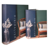 Conjunto de Caixas Livro Frankfurt - 2 unidades