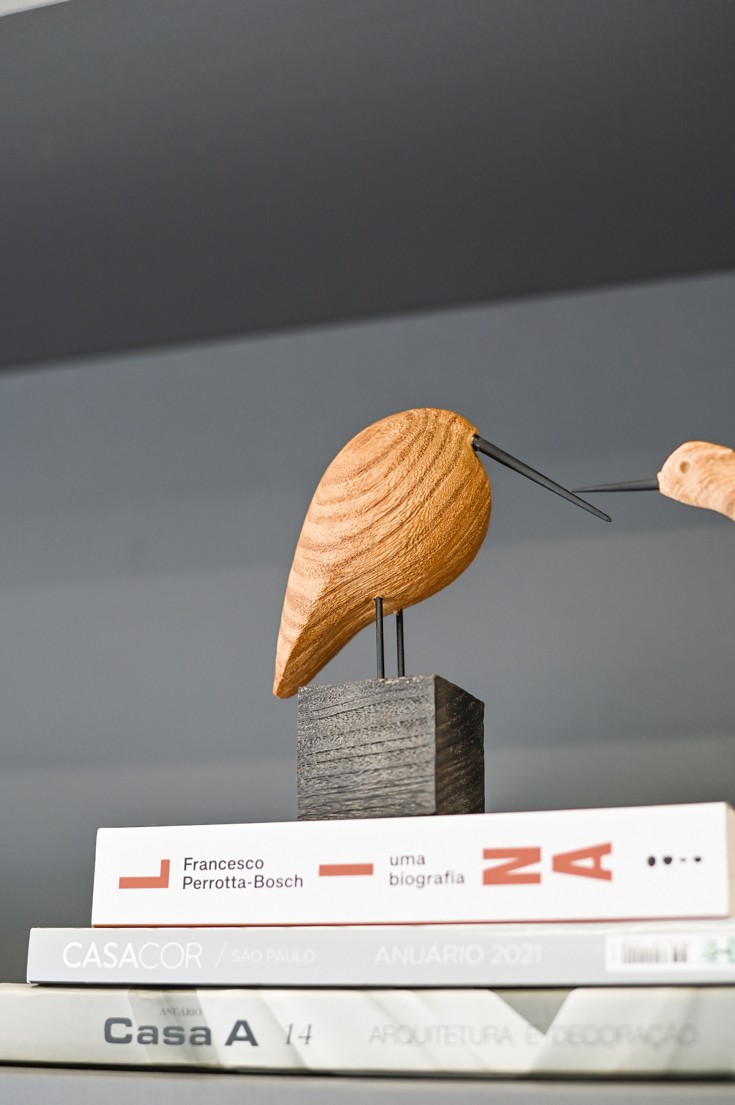 Escultura Pássaro - 20x15cm