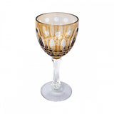 Taça de Vidro Âmbar